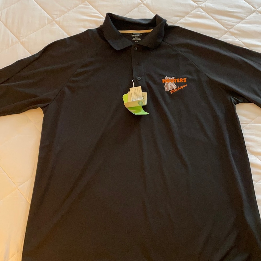 Michigan Hooters Men Polo
